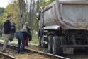 Schwerer VU LKW Zug Bergheim Kenten Koelnerstr P489